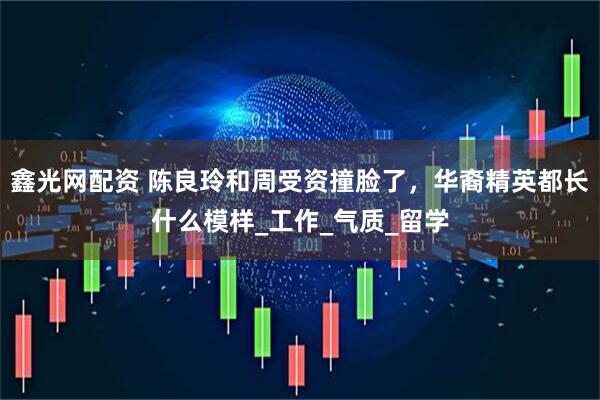 鑫光网配资 陈良玲和周受资撞脸了，华裔精英都长什么模样_工作_气质_留学